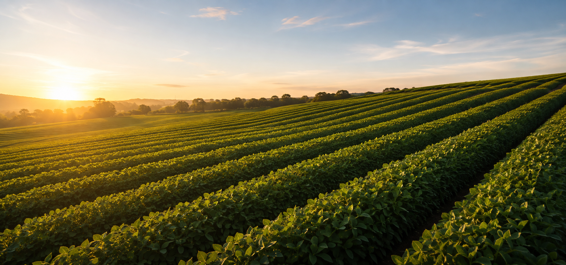 Fazenda ao amanhecer